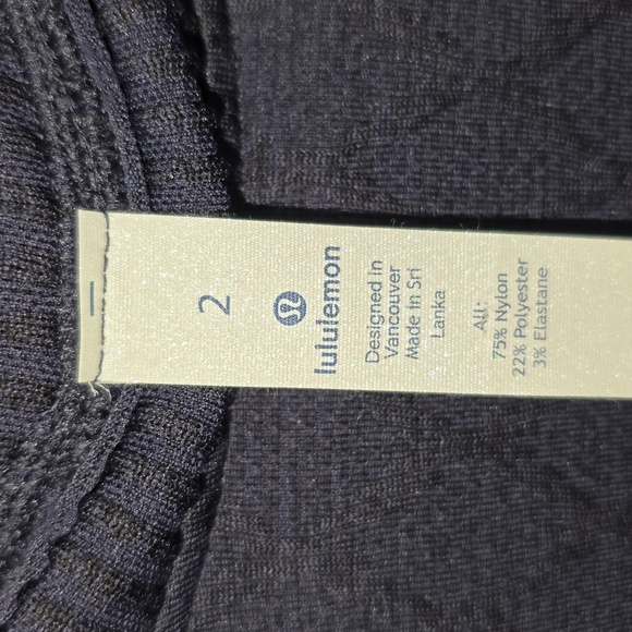 Lululemon Restless Pullover Crewneck Thumbholes Midnight Navy Womens Size 2 NWT - Picture 12 of 16